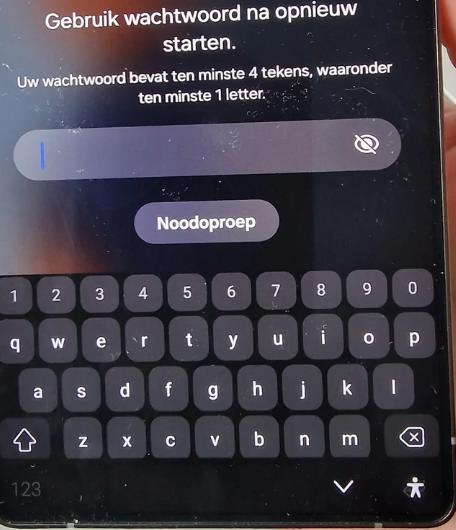 Нет клавиатуры при вводе пароля